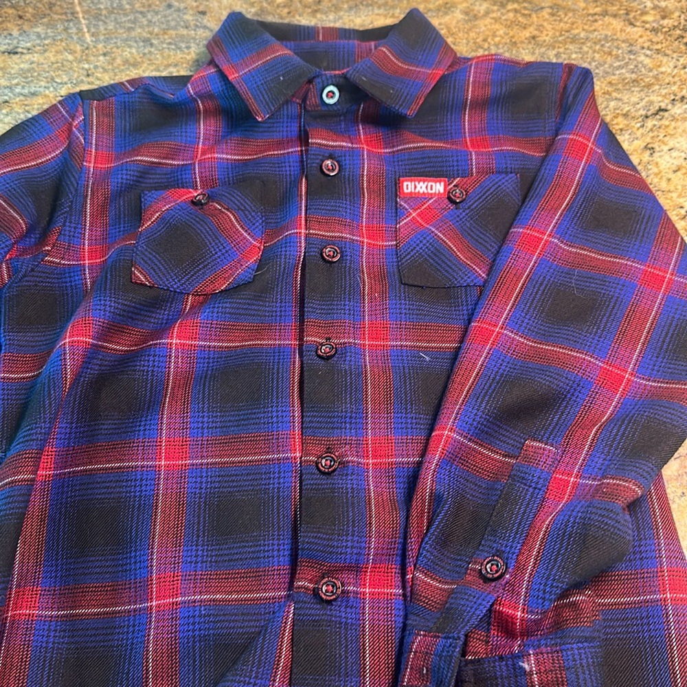 Dixxon Flannel Co Youth Blue/Red